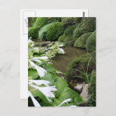禅の庭1の郵便はがきのHostA ポストカード (正面/裏面)