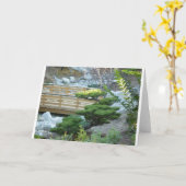 禅の庭 カード (黄色い花)