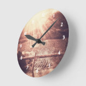 禅の庭 ラウンド壁時計 (傾斜)