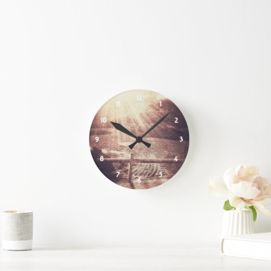 禅の庭 ラウンド壁時計 (ホーム)