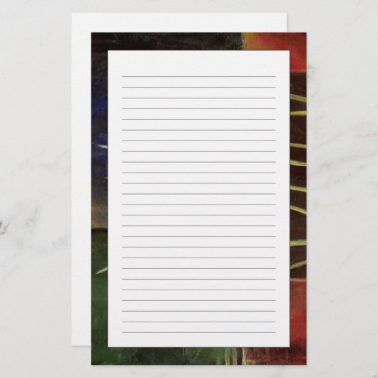 禅の庭I 便箋 (正面/裏面)