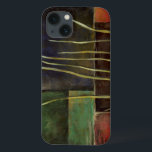 禅の庭I iPhone 13ケース<br><div class="desc">Wipsyの枝はジェニファーGoldbergerによってこの部分の多彩の背景に対して伸びます。 枝の薄緑はに対して置かれる暗い色と美しく対比します。 あなたのコピーを今日購入して下さい。</div>