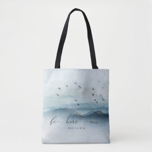 禅の思い出の品 Be Here Now トートバッグ (正面)