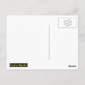 「禅の技」ラバーアヒルのはがき ポストカード (裏面)