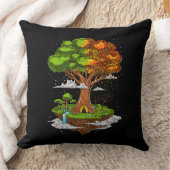 禅の木 クッション (ブランケット)