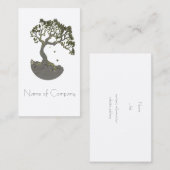禅の木、名刺 名刺 (正面/裏面)