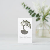 禅の木、名刺 名刺 (スタンド正面)