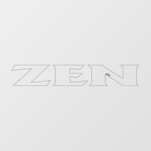 禅の白いシースルー窓はフロントスティックを貼る ウィンドウサイン (シート)