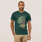 禅の盆栽 Tシャツ (正面フル)