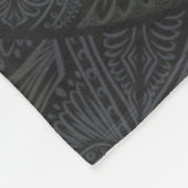 禅の目覚め，霊気，癒し，チャクラ フリースブランケット (角)