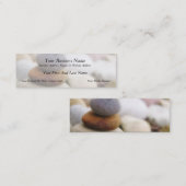 禅の石庭 スキニー名刺 (正面/裏面)