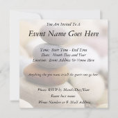 禅の石庭 招待状 (正面)