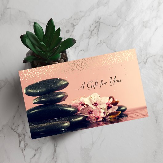 禅の石、スパ、マッサージ 割引カード