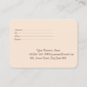 禅の石, 海, 夕焼け, コンフェッティ, スパ, マッサージ 割引カード (裏面)