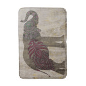 禅の種族象 バスマット (正面縦)