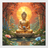 禅の窓にしがみつく ウィンドウサイン (シート)