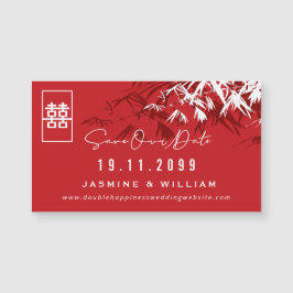 禅の竹葉の結婚式の日付を保存