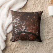 禅の素朴な秋の秋琥珀の木の庭クッション クッション (ブランケット)