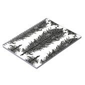 禅の羽のデザイン ノートブック (左側)