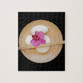 禅の蘭 ジグソーパズル (縦)