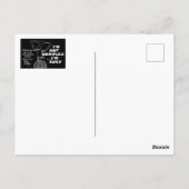 禅の障害は道をブロックしない – 私は複雑ではない ポストカード (裏面)