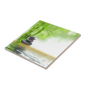 禅の静けさの水の庭は癒しの愛 タイル (側面)