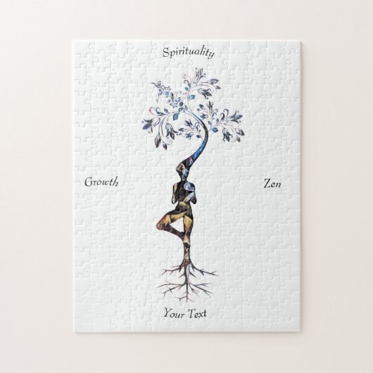 禅は木のように成長する ジグソーパズル (縦)