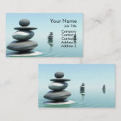 禅は正午の名刺に投石します 名刺 (正面/裏面)