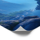 禅は青く沈黙する ポスター (角)