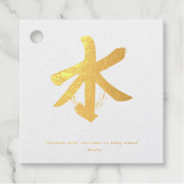 禅をイメージしたギフトタグ フェイバータグ