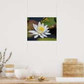 禅を必要とする宇宙のための平和な蓮 ポスター (キッチン)