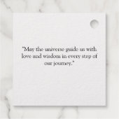 禅を感じるギフトタグ フェイバータグ (裏面)