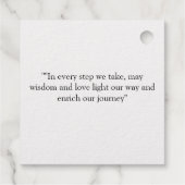 禅を感じるギフトタグ フェイバータグ (裏面)