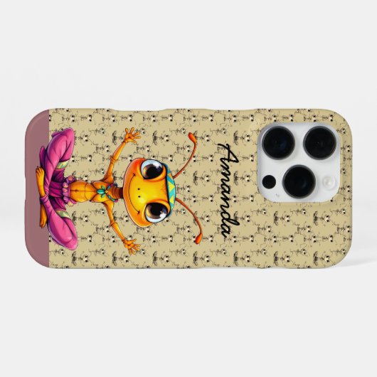禅アリ1 iPhoneケース (裏面横)