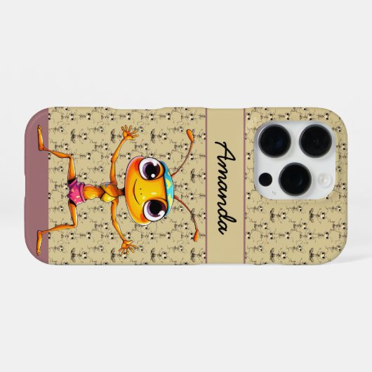 禅アリ3 iPhoneケース (裏面横)