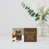 禅アロマセラピースパマッサージセラピー紹介 紹介カード (スタンド正面)