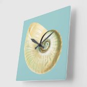 禅インスパイアビーチテーマ スクエア壁時計 (傾斜)