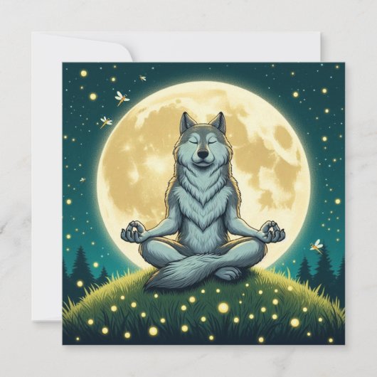 禅ウルフ カード (正面)