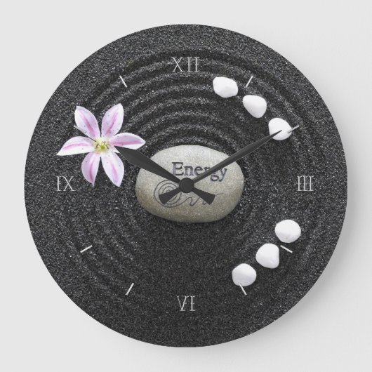 禅エネルギー ラージ壁時計 (正面)