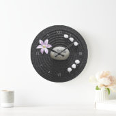 禅エネルギー ラージ壁時計 (ホーム)