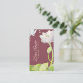 禅エレガントロータスマッサージ | スパアポイントメントカード 予約カード (スタンド正面)