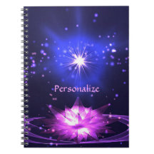 禅エレガント紫色のクリスタル蓮の花