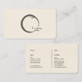 禅エレガント 名刺 (正面/裏面)