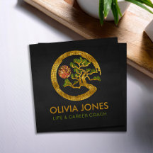 禅エンソーサークルと盆栽モザイク