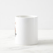 禅カラス F カワ F レイヴン Fcawf 楽しい瞑想ヨガ コーヒーマグカップ (中央)