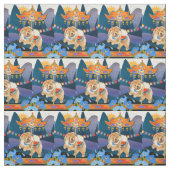 禅カーニバル布 ファブリック (見本)