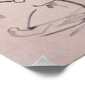 禅クラシック – 義本仙涯 – 寒山・実徳 ポスター (角)