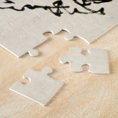 禅クラシック – 義本仙街 – タイガー ジグソーパズル (側面)