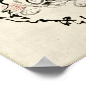 禅クラシック – 義本仙街 – タイガー ポスター (角)