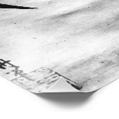 禅クラシック – 雪舟 – 鳥と竹 フォトプリント            (角)